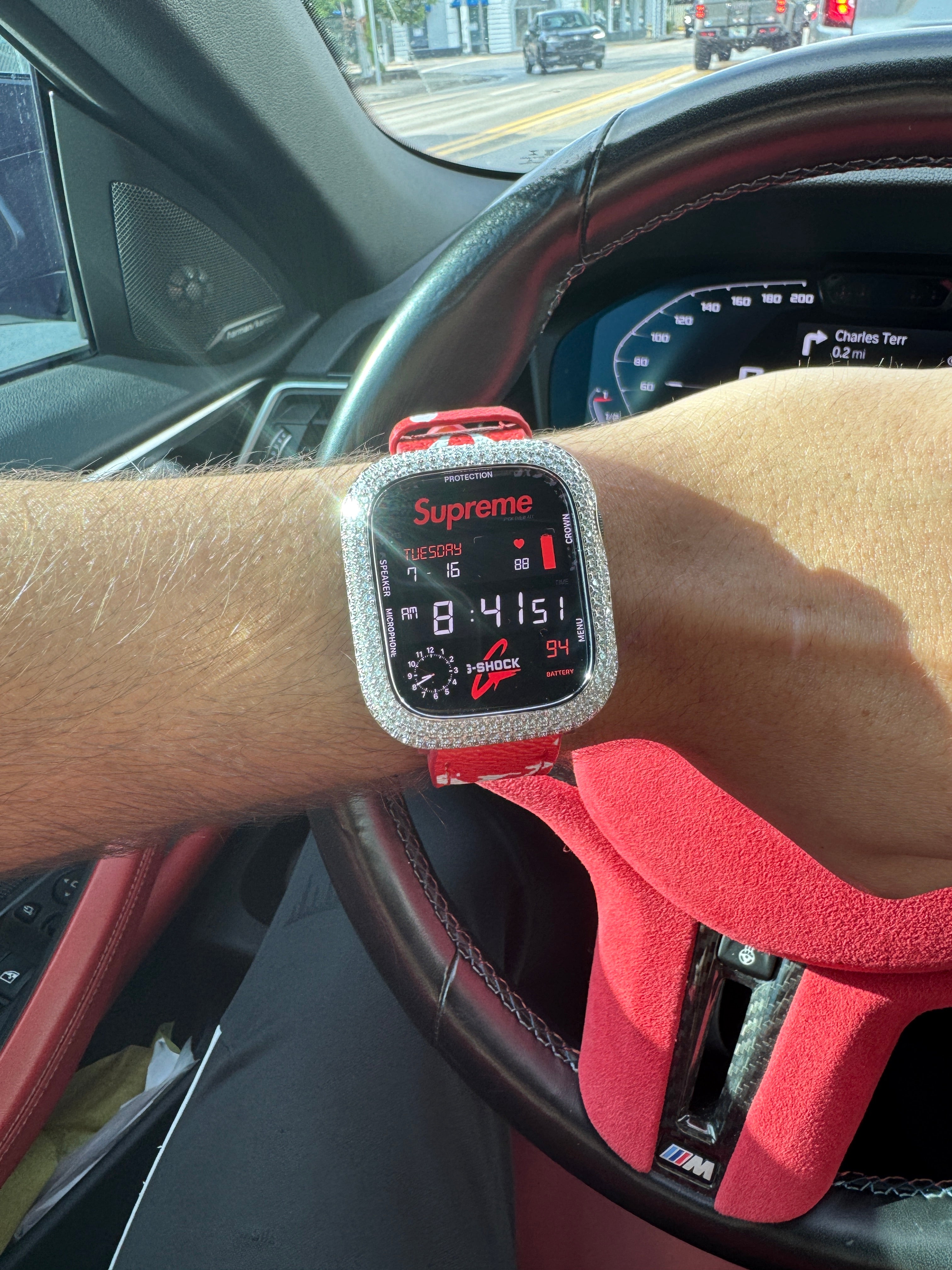 Apple Watch Moissanite Case